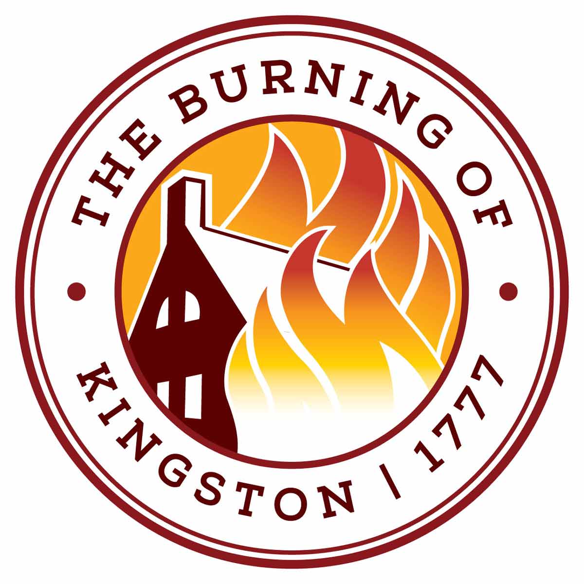 Burning of Kingston Logo