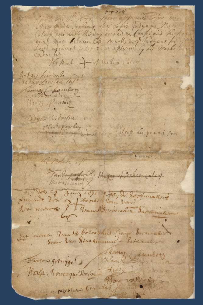 1670 and 1671 Treaty Renewals